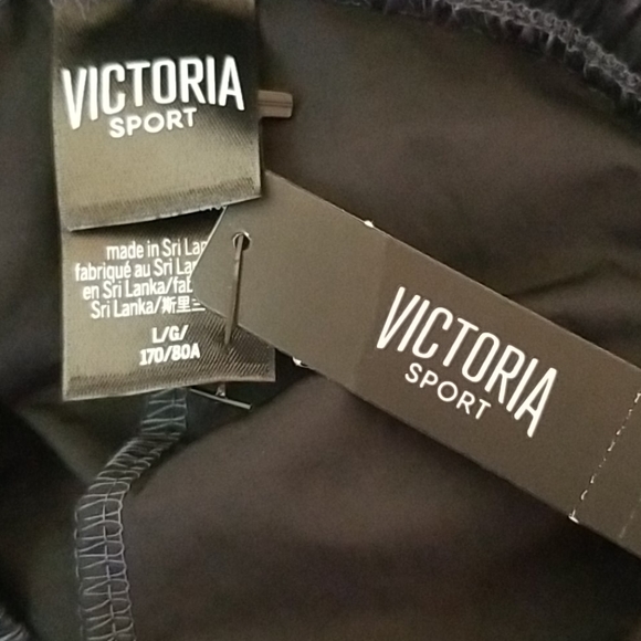 NWT Victoria's Secret Sport Metallic Cargo Pants - Picture 5 of 6